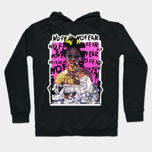 Bantu No Fear Strong Black Woman Hoodie